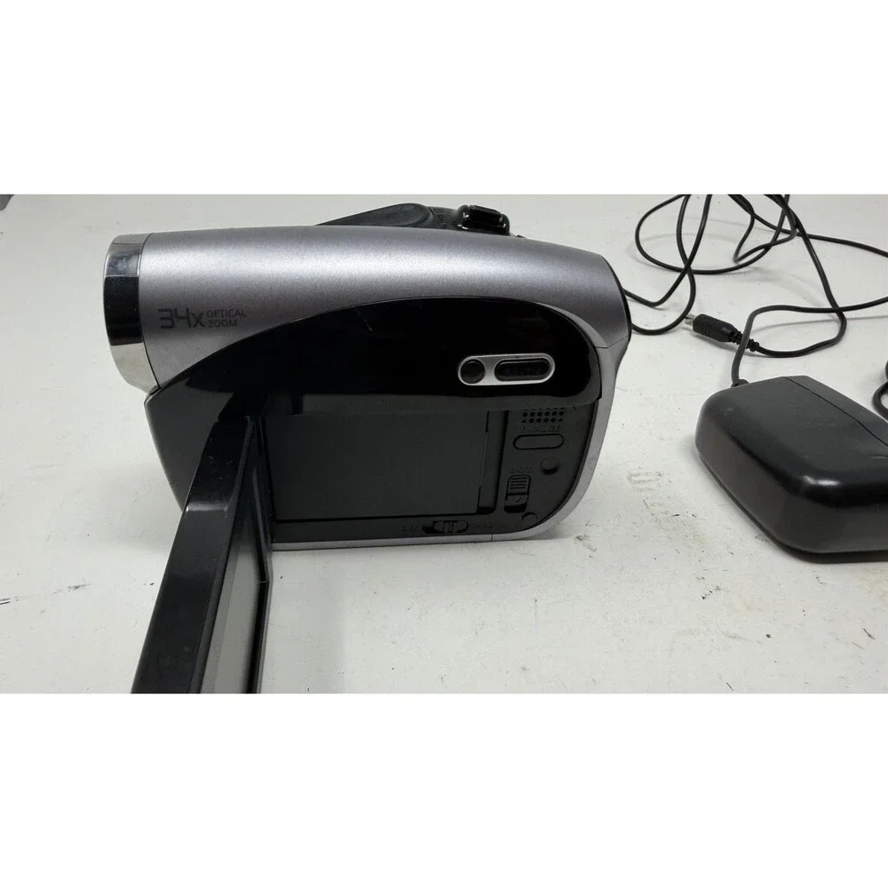 Samsung SC-DX103 Digital Camera Mini DVD SD y2k Camcorder 34x Zoom 2.7 LCD